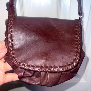 Dark brown Cross body bag